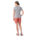 Smartwool W MERINO SPORT 150 ALPINE START SS GRAPHIC TEE light gray heather