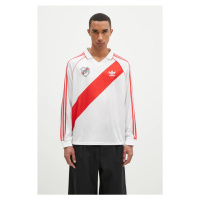 Tričko s dlouhým rukávem adidas River Plate 1994 bílá barva, IV7546