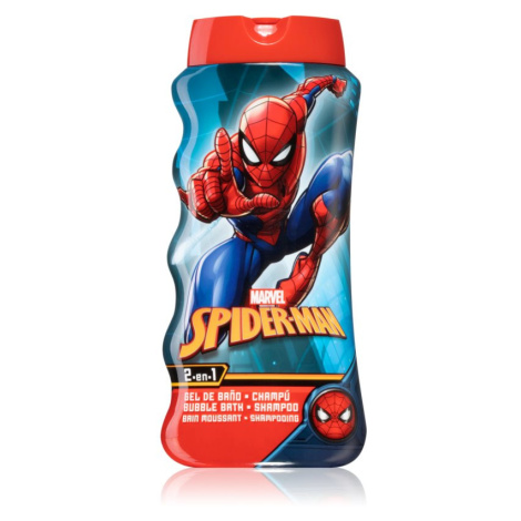 Marvel Spiderman Bubble Bath and Shampoo sprchový a koupelový gel pro děti 475 ml