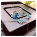 Sisi Jewelry Souprava náhrdelníku, náušnic a náramku Čtyřlístek SET2045-NTSET9554/6 40 cm + 5 cm