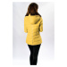 Žlutá dámská prošívaná bunda model 16144494 - MHM