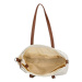 Beagles Bílá shopper kabelka přes rameno „Glory“