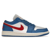 Jordan 1 Low Sport Blue Gym Red (W)