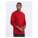 Men's unprinted longsleeve - red V5 OM-LSBL-0106