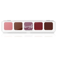 Barry M Mini Palette krémové stíny odstín The Berries 5,1 g