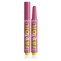 NYX Professional Makeup Fat Oil Slick Click tónovací balzám na rty odstín 07 DM Me 2 g