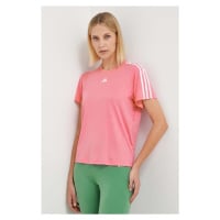 Tréninkové tričko adidas Performance Training Essentials růžová barva, IS4215