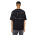 Tričko diesel t-boggy-megoval t-shirt černá