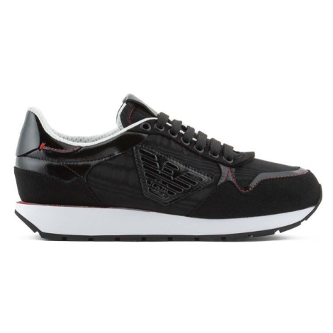 Sneakers boty Emporio Armani černá barva, X3X179 XN906 00002