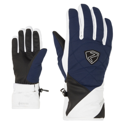 ZIENER - DÁMSKÉ LYŽAŘSKÉ RUKAVICE KAMEA GORETEX BÍLÉ
