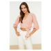 Trendyol Blouse - Rosa - Fitted