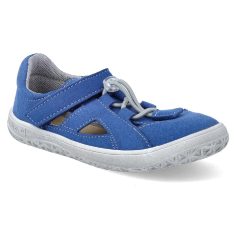 Barefoot sandálky Jonap - B9MF modrá vegan
