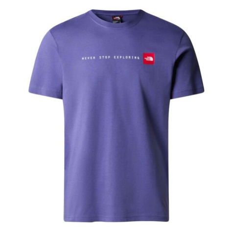 The North Face NEVER STOP EXPLORING Pánské triko, fialová, velikost