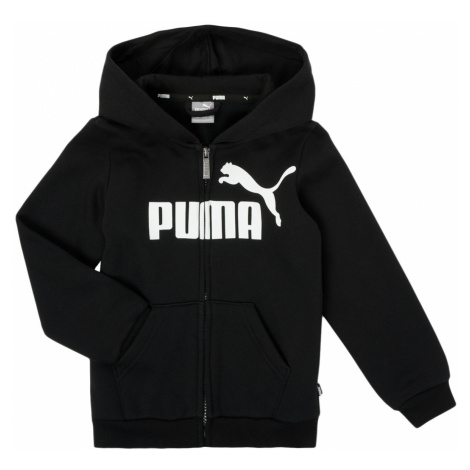 Puma ESSENTIAL BIG LOGO FZ HOODIE Černá