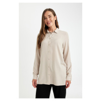 DEFACTO Regular Fit Long Sleeve Shirt