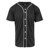 Pánské tričko Urban Classics Baseball Mesh Jersey - černé