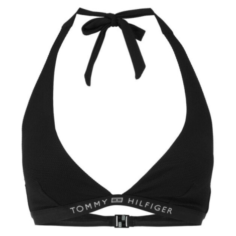 Tommy Hilfiger TRIANGLE FIXED RP Dámský horní díl plavek, černá, velikost