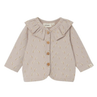 Svetr Lil'Atelier Sweat Cardigan Nbfsage Mushroom