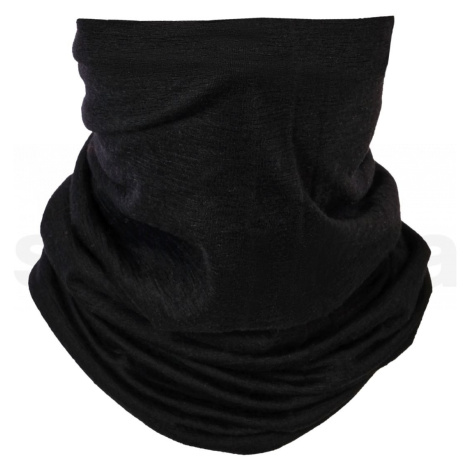 Multifunkční šátek - nákrčník merino TecnoWool - černý ZYP