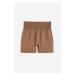 H & M - Bezešvé šortky hotpants z materiálu DryMove™ - béžová