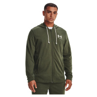 Mikina Under Armour Rival Terry LC FZ Green