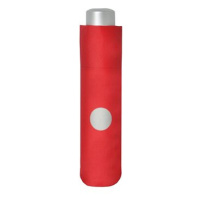 Doppler KIDS MINI REFLEX - dětský skládací deštník, červená, plná barva červená