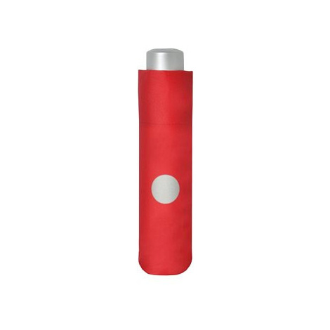 Doppler KIDS MINI REFLEX - dětský skládací deštník, červená, plná barva červená