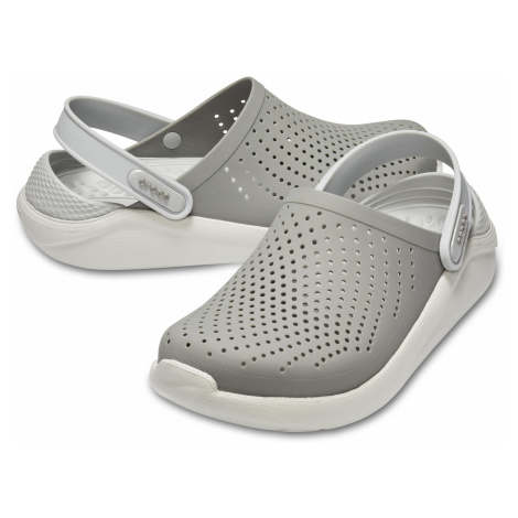 Crocs LiteRide Clog Smoke/Pearl White