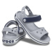 Crocs CROCBAND SANDAL K Dětské sandály, šedá, velikost 28/29