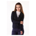 Sweater - TOMMY HILFIGER VARINKA V-NK CARDI blue