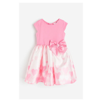 H & M - Šaty's rozšířenou sukní - růžová
