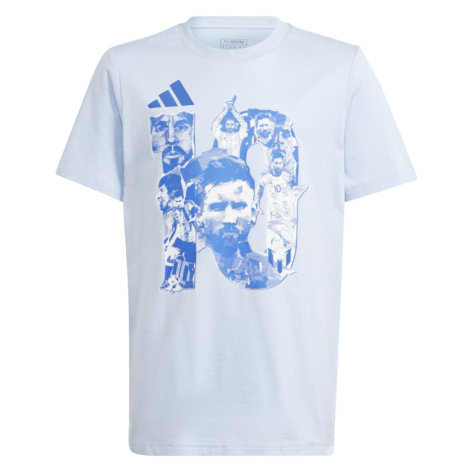 Lionel Messi dětské tričko MESSI Graphic blue Adidas