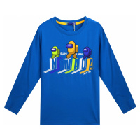 Chlapecké triko - KUGO HC0644, modrá Barva: Modrá