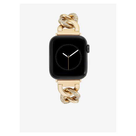 Řemínek pro Apple Watch 38/40/41mm ve zlaté barvě Anne Klein