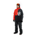 Pánská zimní snowboardová bunda Horsefeathers Turner - černá, červená