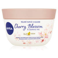 NIVEA Cherry Blossom & Jojoba Oil tělové suflé 200 ml