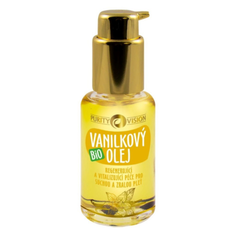 Purity Vision Bio Vanilkový olej pro suchou a zralou pleť 45 ml