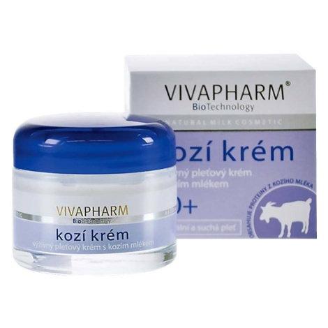 VIVAPHARM Kozí krém výživný pleťový krém 50 ml VIVACO