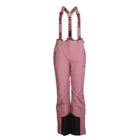Head GALIENNE Dámské lyžařské kalhoty, růžová, velikost