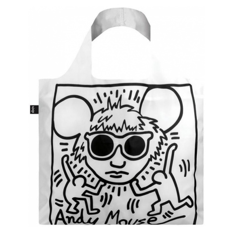Černo-bílá taška Keith Haring Andy Mouse Bag