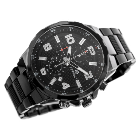 Pánské hodinky PERFECT CH05M - CHRONOGRAF (zp357d) + BOX