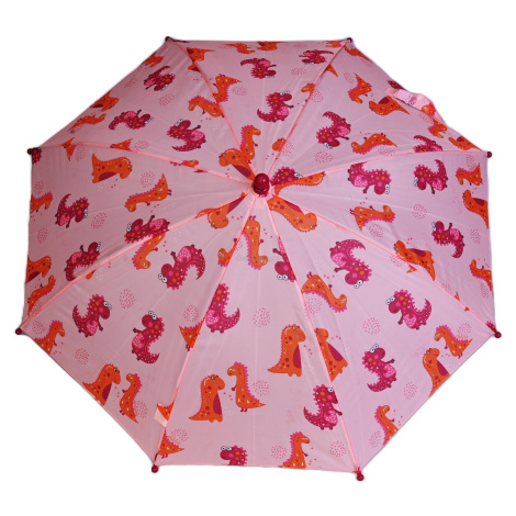 Deštník Doppler 72670D02 DINO růžový
