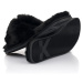 Dámské kožešinové pantofle Karl Lagerfeld SALOTTO II IKONIC TWIN SLIP BLACK