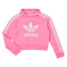 Adidas CROPPED HOODIE Růžová