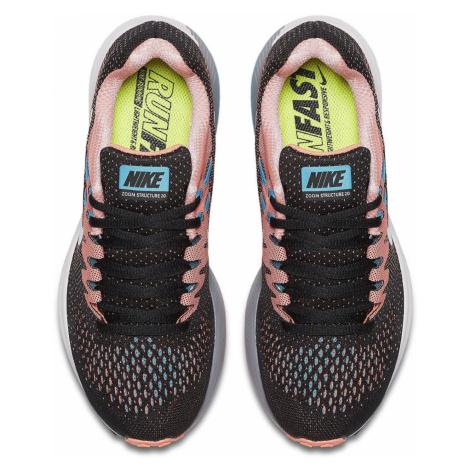 Dámské běžecké boty Nike Air Zoom Structure 20 Černá / Růžová | Modio.cz