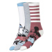 Dámské ponožky, 3 páry (Mickey Mouse šedá / růžová)