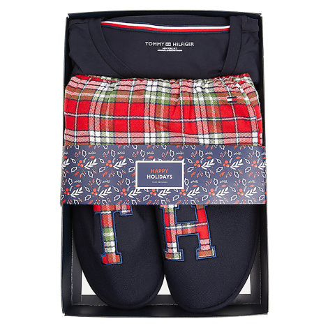 Tommy Hilfiger Pánské pyžamo dárkový set/Pánské baekory