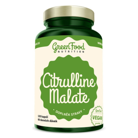 GreenFood Citrulline Malate 120 kapslí GreenFood Nutrition