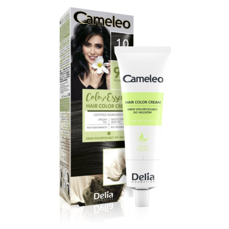 Delia Cosmetics Cameleo Color Essence barva na vlasy v tubě odstín 1.0 Black 75 g