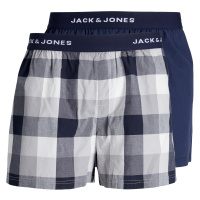 Jack&Jones 2 PACK - pánské trenky JACLUCA 12239042 Navy Blazer
